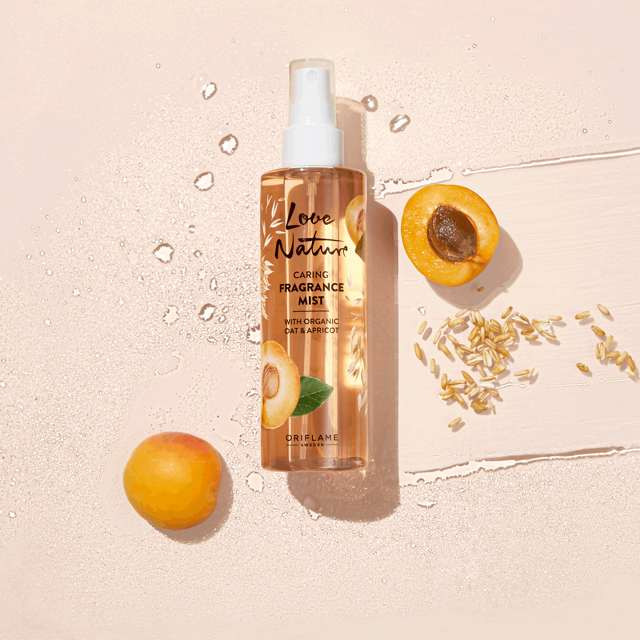 قیمت خرید بادی اسپلش عطری مغذی جو دوسر ارگانیک و زردآلو لاو نیچر اوریفیلیم