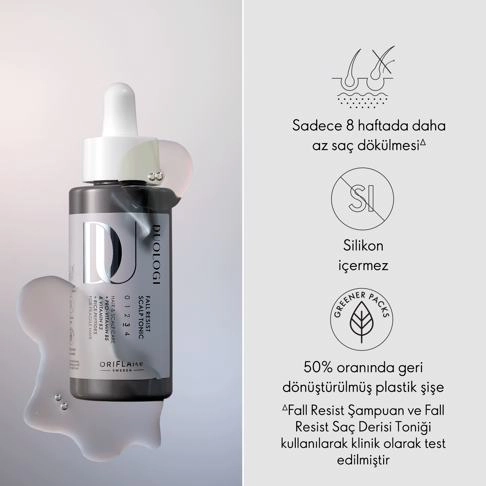 قیمت خرید تونیک ضدریزش موی فال رزیست دئولوژی اوریفلیم Oriflame