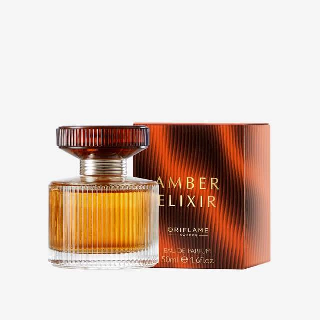 قیمت خرید ادوپرفیوم زنانه امبر الکسیر طلایی اوریفلیم  Oriflame AMBER ELIXIR Eau de Parfum