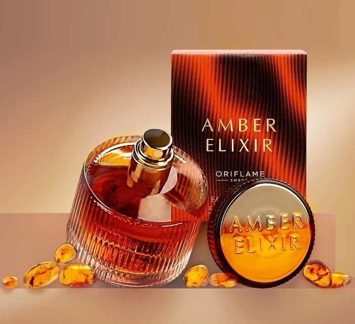 قیمت خرید ادوپرفیوم زنانه امبر الکسیر طلایی اوریفلیم  Oriflame AMBER ELIXIR Eau de Parfum
