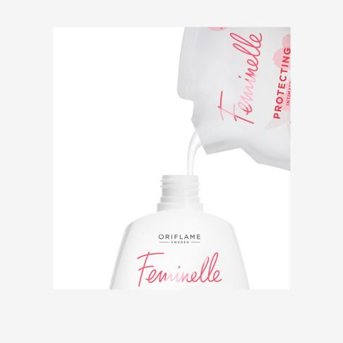 ژل شستشوی بانوان فمینله با عصاره رن بری