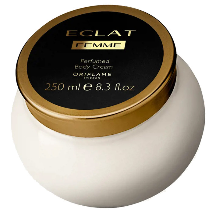 کرم بدن عطری با رایحه اکلت فمه