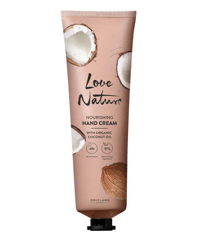 کرم دست نارگیل سایز بزرگ لاونیچر اوریفلیم