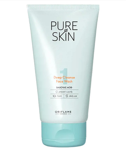 ژل شستشو عمیق و فیس واش صورت اوریفلیم
