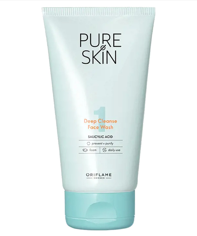 ژل شستشو عمیق و فیس واش صورت اوریفلیم