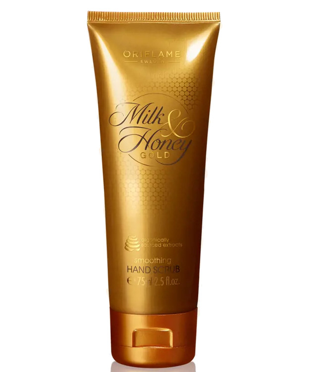 اسکراب دست و نرم کننده شیر و عسل طلایی اوریفلیم